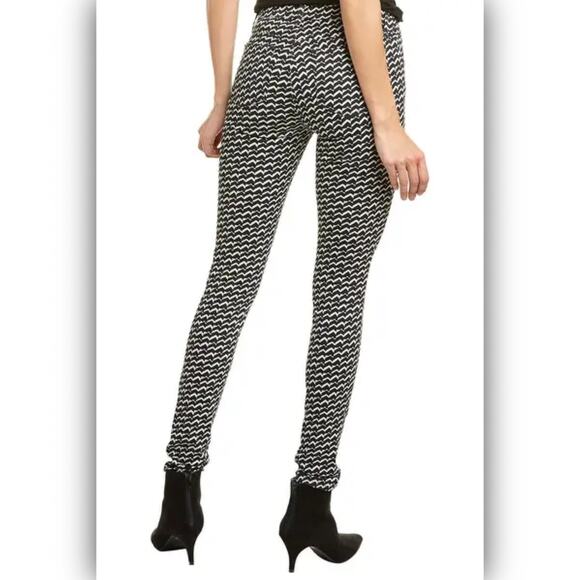 J Brand Berlin Print Super Skinny Leg Jean Mid Rise Women's Size 24 NWT - Picture 2 of 15